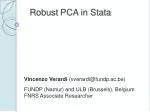 Robust PCA in Stata - slide 1