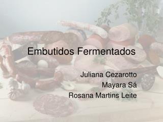embutidos fermentados