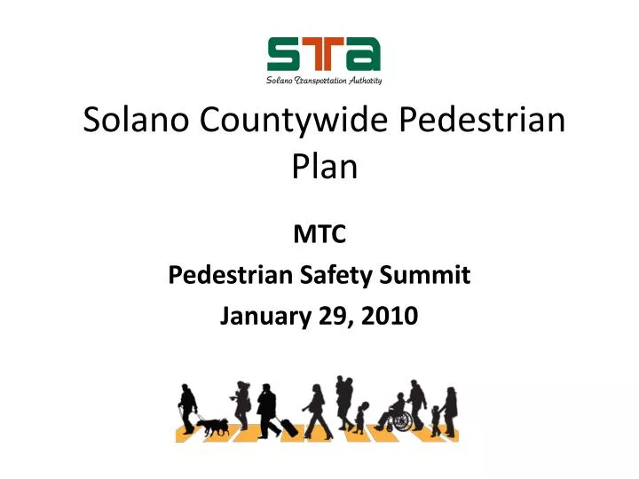 solano countywide pedestrian plan