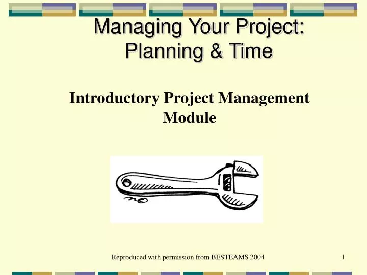managing your project planning time