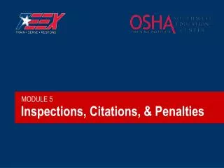 Inspections, Citations, &amp; Penalties