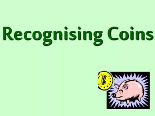 Recognising Coins