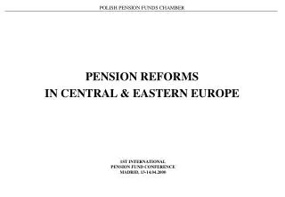 POLISH PENSION FUNDS CHAMBER