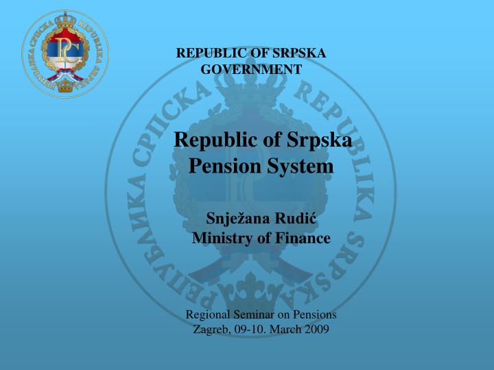 republic of srpska government