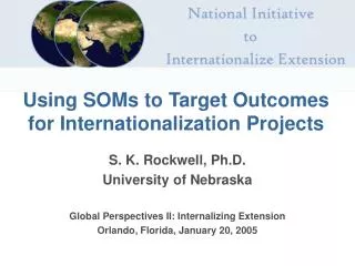 Using SOMs to Target Outcomes for Internationalization Projects