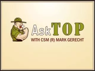 WITH CSM (R) MARK GERECHT