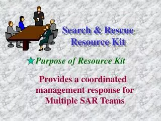 Search &amp; Rescue Resource Kit