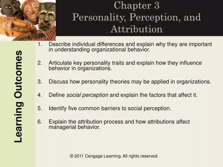 chapter 3 personality perception and attribution