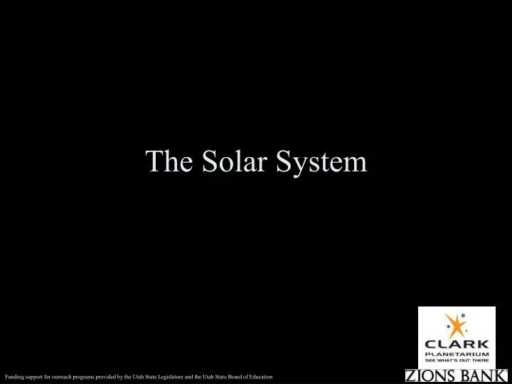 the solar system