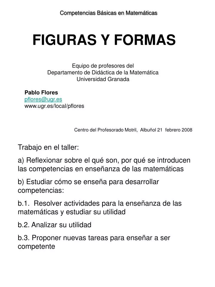 figuras y formas