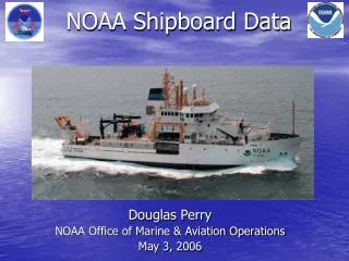 NOAA Shipboard Data