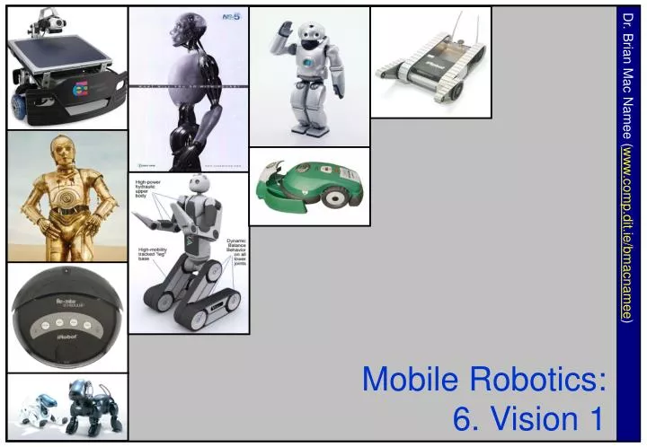 mobile robotics 6 vision 1