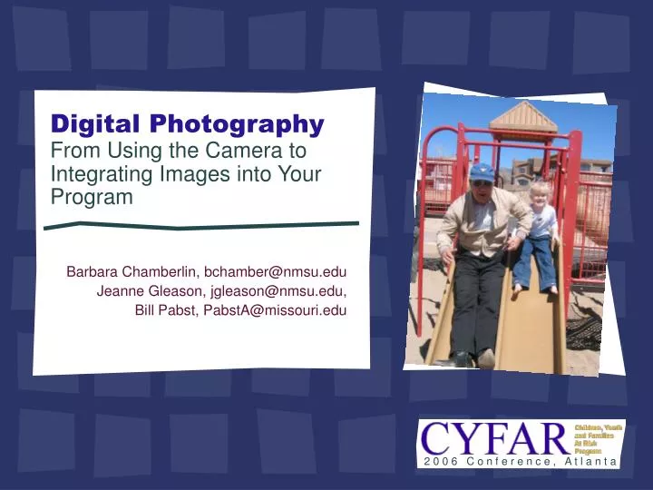 digital photography from using the camera to integrating images into your program