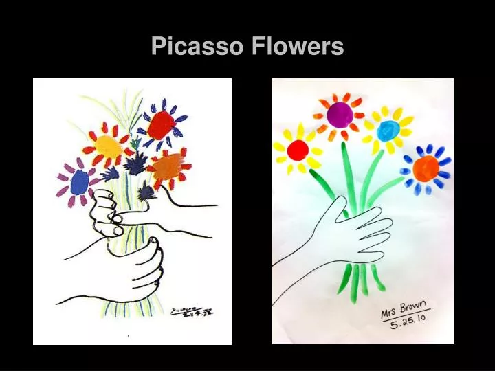 picasso flowers