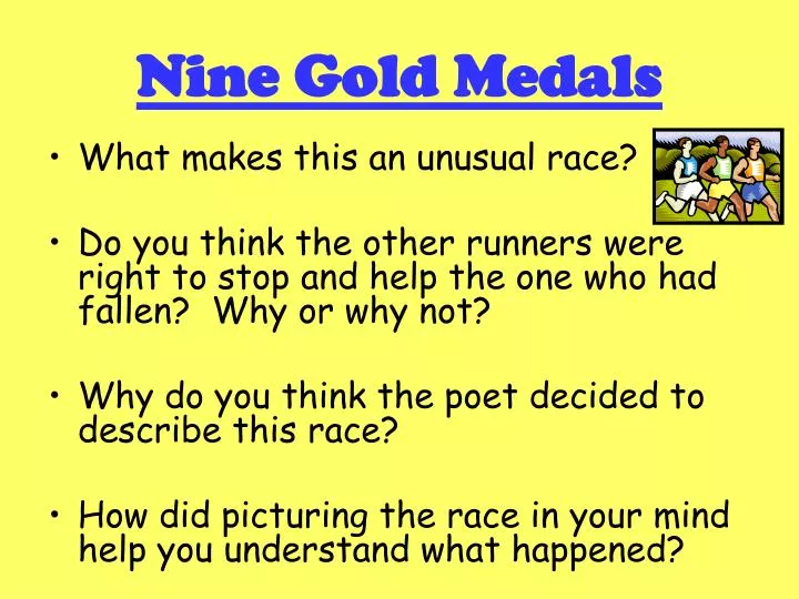 nine gold medals