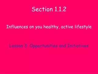 Section 1.1.2