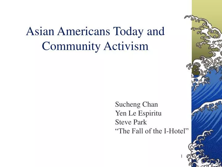 asian americans today and community activism