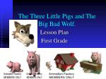 The Three Little Pigs and The Big Bad Wolf.
