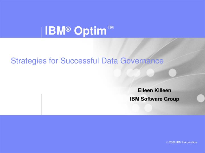 strategies for successful data governance