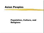 Asian Peoples - slide 1