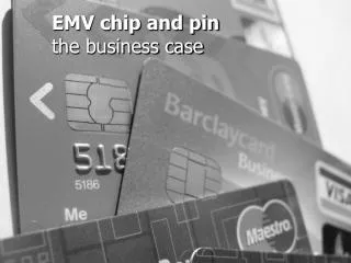 EMV chip and pin the business case