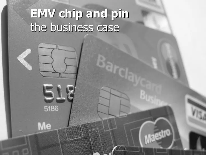 emv chip and pin the business case