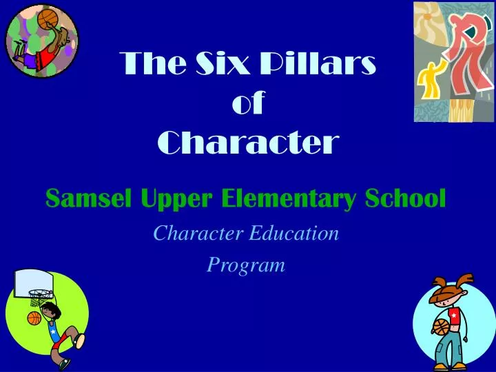 the six pillars of character