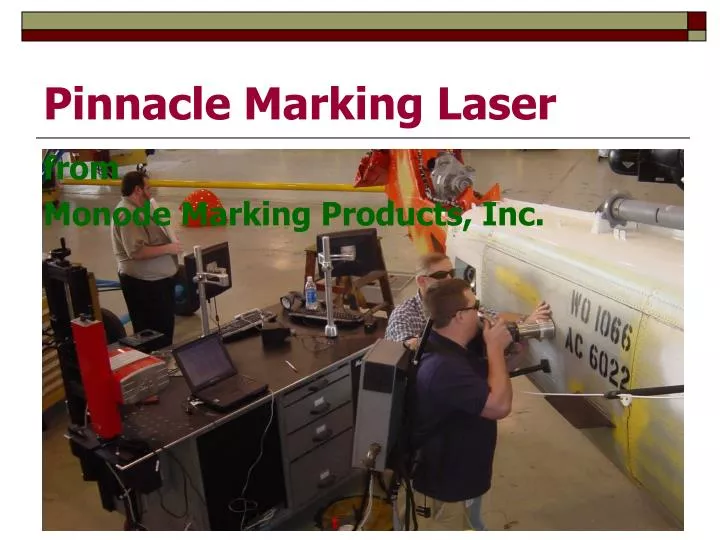 pinnacle marking laser