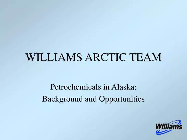 williams arctic team