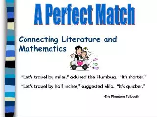 Connecting Literature and Mathematics