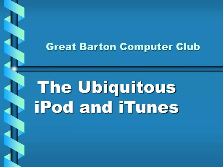 great barton computer club