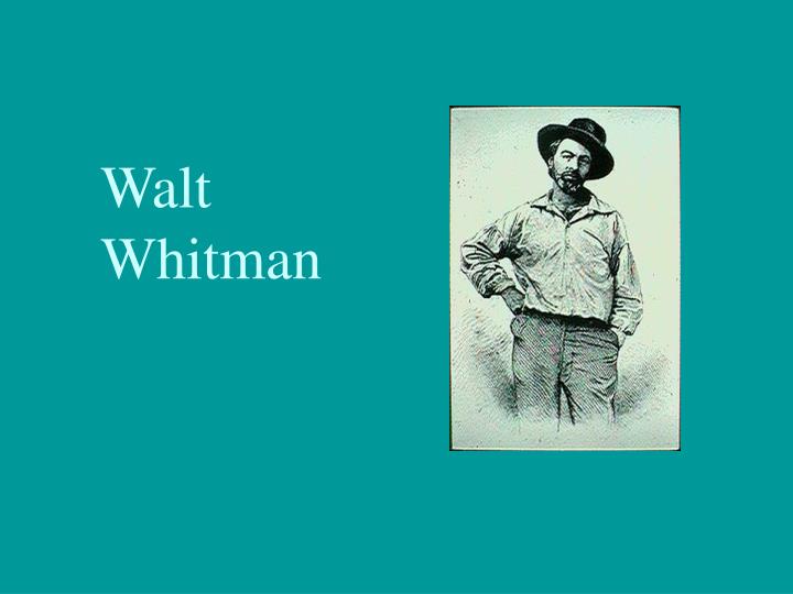 walt whitman