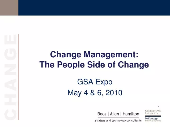 change management the people side of change
