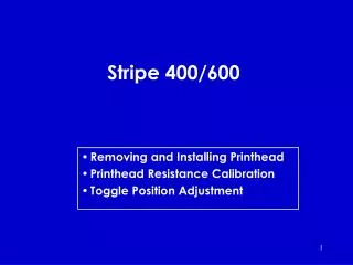 Stripe 400/600