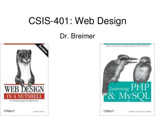 CSIS-401: Web Design