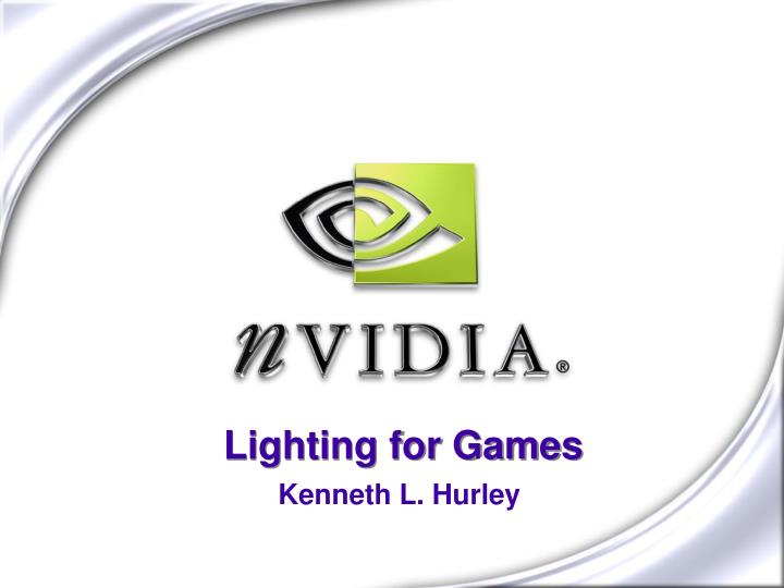 lighting for games