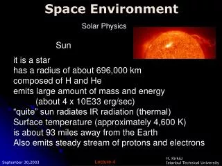 Space Environment