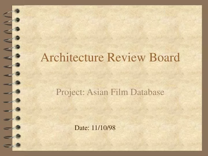 architecture review board