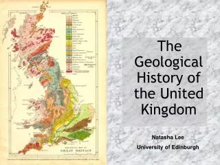 The Geological History of the United Kingdom