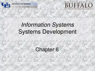 Information Systems Systems Development