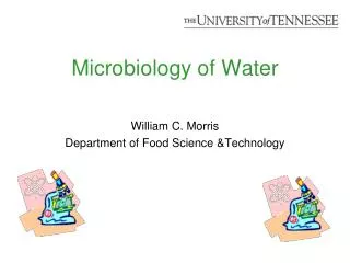 Microbiology of Water