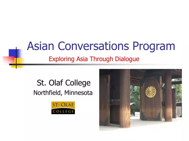 asian conversations program