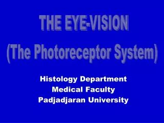 Histology Department Medical Faculty Padjadjaran University