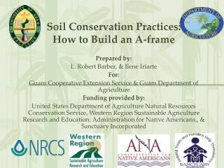 Soil Conservation Practices: How to Build an A-frame