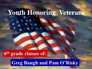 Youth Honoring Veterans