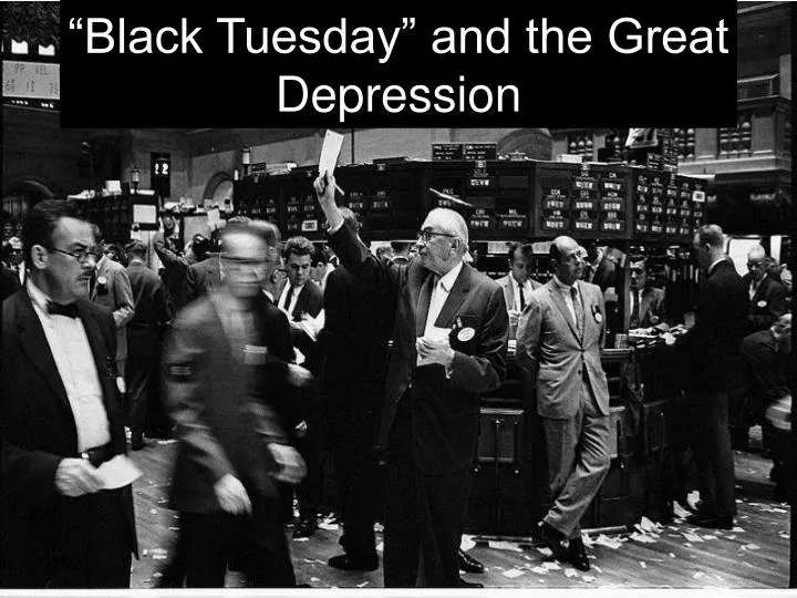black tuesday and the great depression