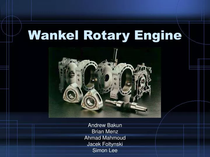 wankel rotary engine