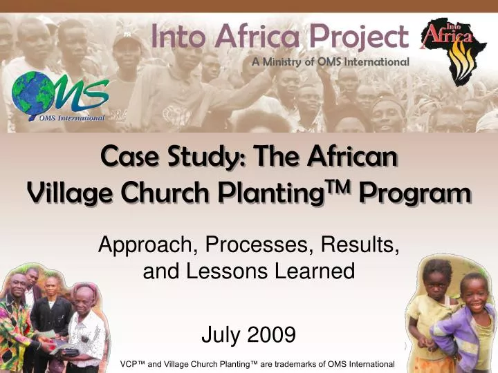 case study the african village church planting tm program