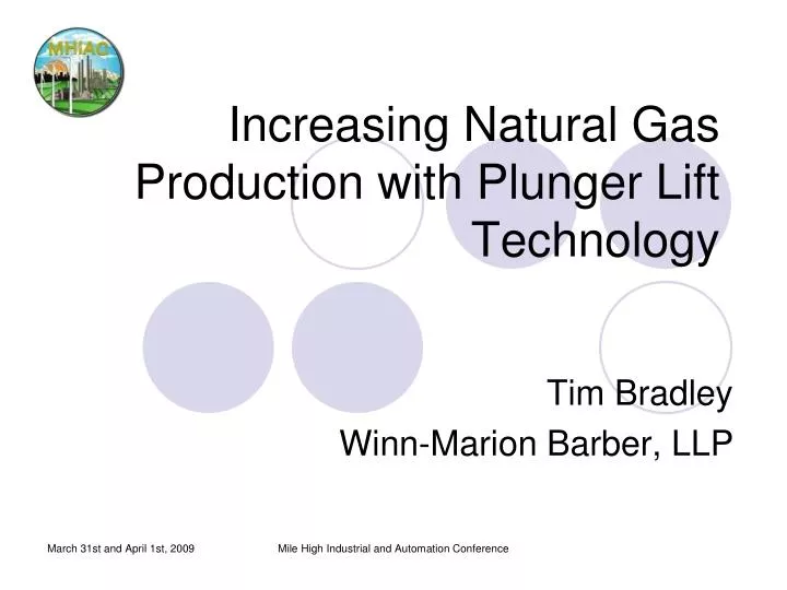 increasing natural gas production with plunger lift technology