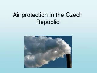Air protection in the Czech Republic